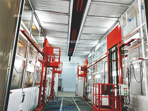 Industrial Coating Equipment Painting Line with Automatic Conveyor System
