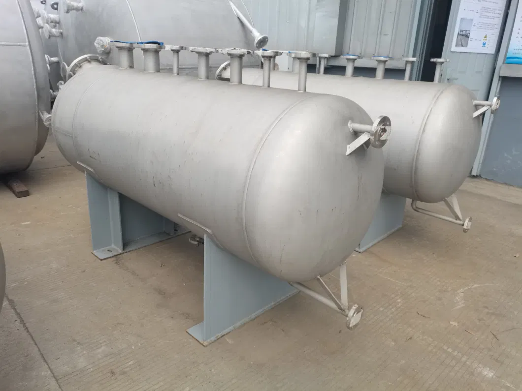 Medical Horizontal Storage Tank ASME Sodium Sulfite Storage Tank