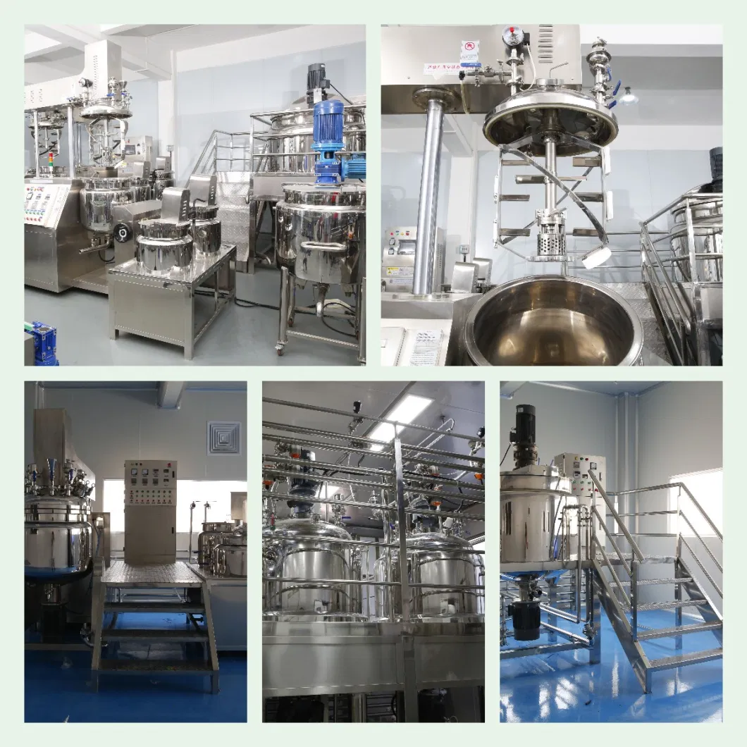 Soap Making Machine Homogenizer Automatic Toothpaste Detergent Mixing Tank 3000L