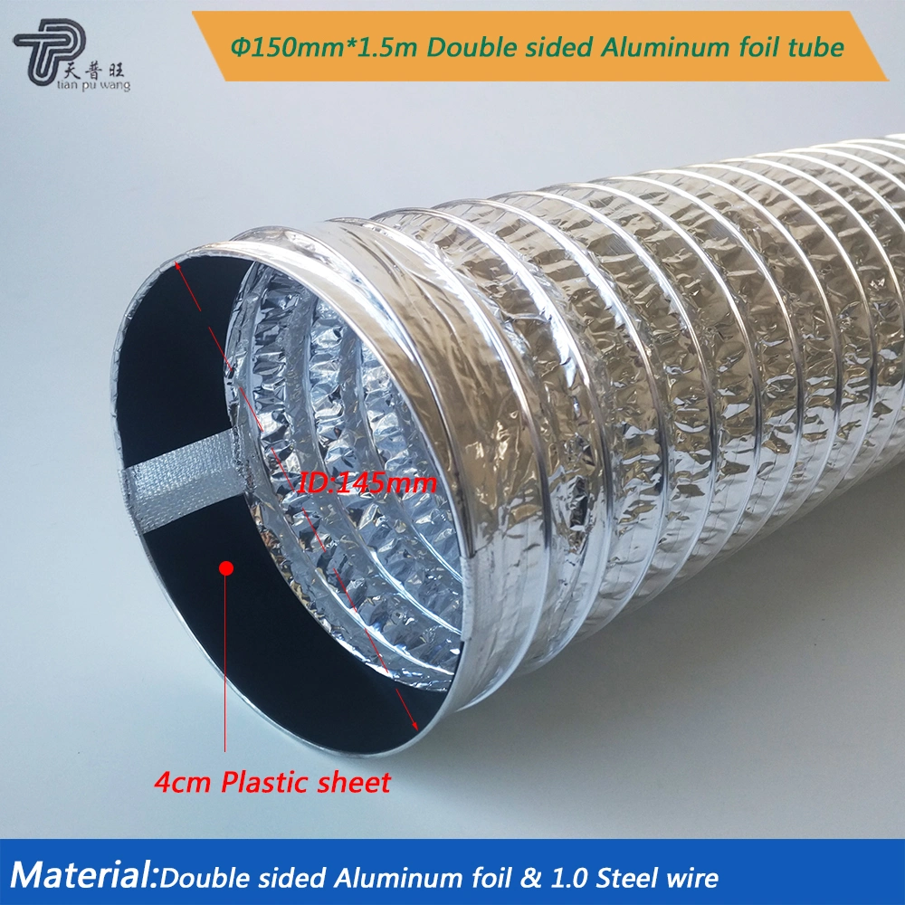 HVAC Flexible Hose Aluminum Foil Air Duct for Ventilation System