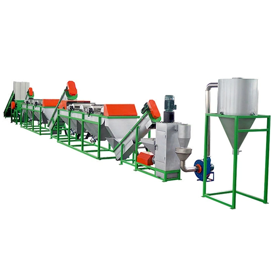 Meetyou Machinery Crushing Washing and Drying Pet Line High-Quality China PP PE Soft Material Washing Equipment Supplier Configure The Sink-Float Sorting Tank