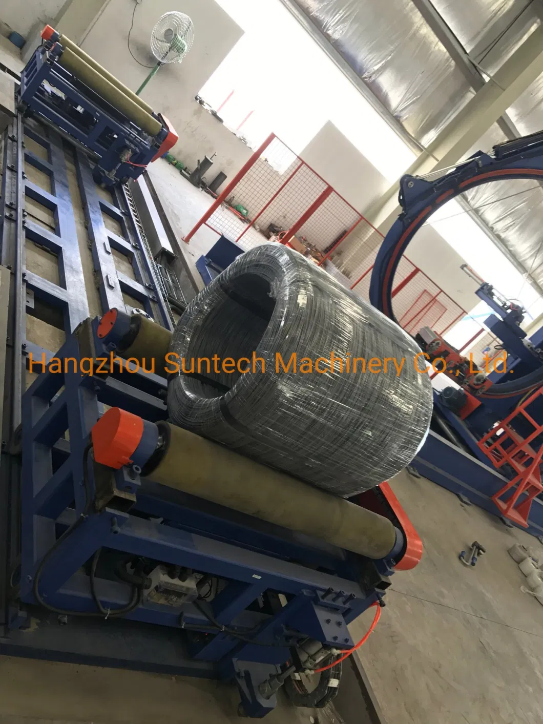 Galvanizing Wire Coil Ring Wrapping Line