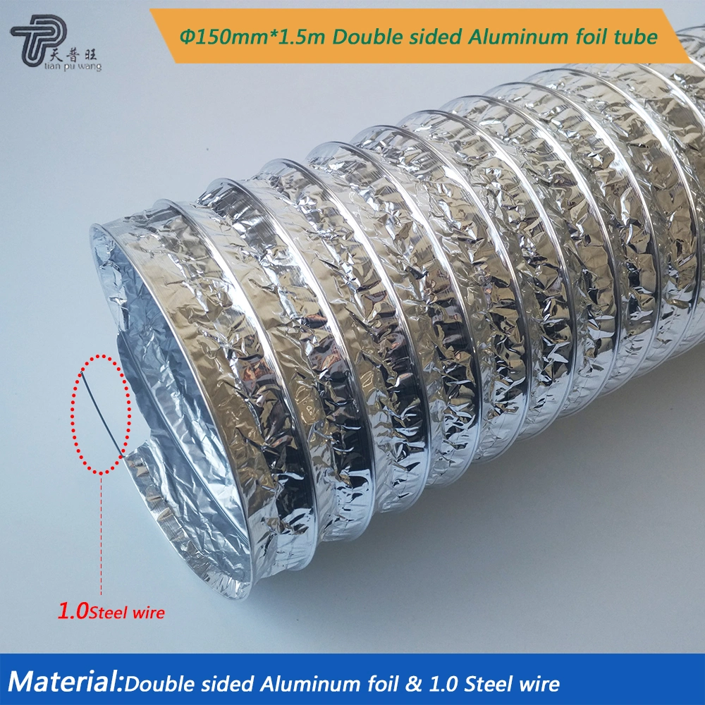 HVAC Flexible Hose Aluminum Foil Air Duct for Ventilation System