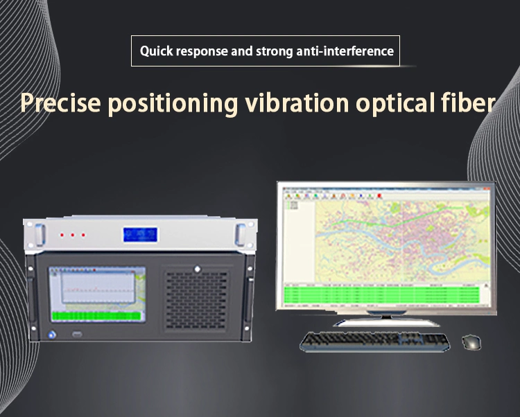 Vibration Optical Fiber Alarm System Precise Positioning Type Vibrating Optical Fiber of Distributed