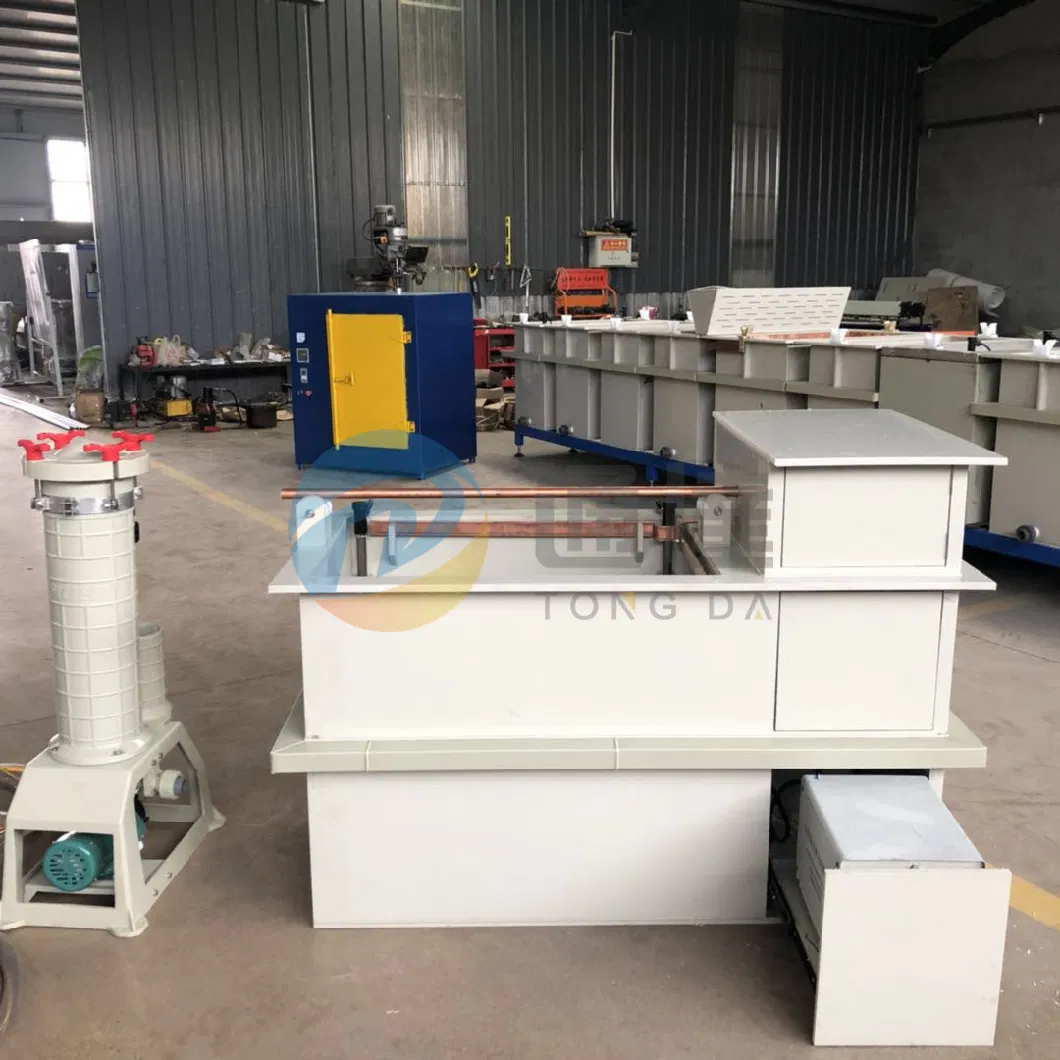 Nickel Chrome Plating Tank Electroplating Machine Copper Plating Acid and Alkaline Resistant Electroplating Bath Plastic PP Plating Tank Electroplating Tanks