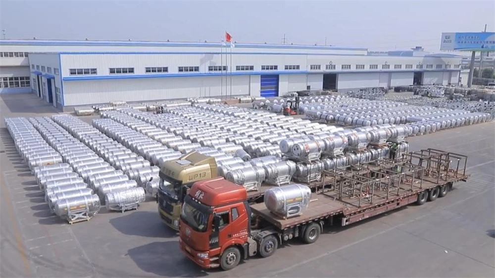 500 L Cryogenic LNG Storage Vehicle Gas Tank Liquid Oxygen Tank for Truck