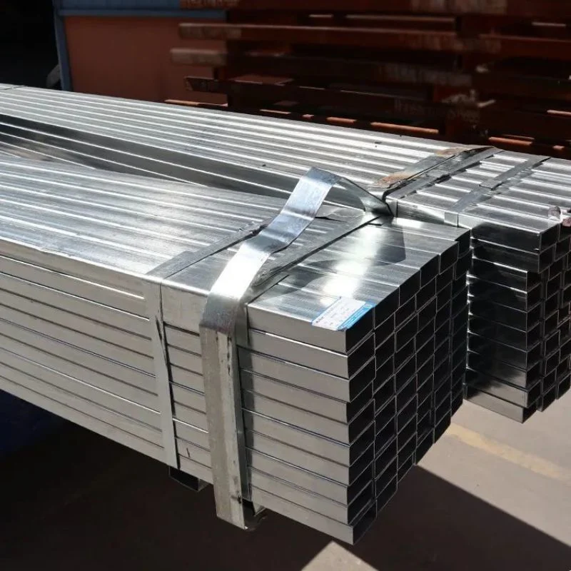 Factory Wholesale 3X3 6X3 6X4 10X6 Inch 1/4&prime;&prime; 3/8&prime;&prime; Welded Galvanized Hollow Section Black Seamless Square Pipe Rectangular Square Tube