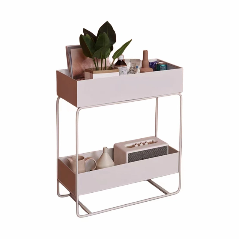 Nordic Iron Bookshelf Flower Stand Display Rack