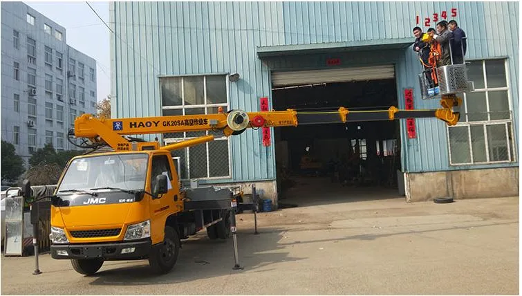 28 M Aerial Working Platform Straight Arm Lifting Platform