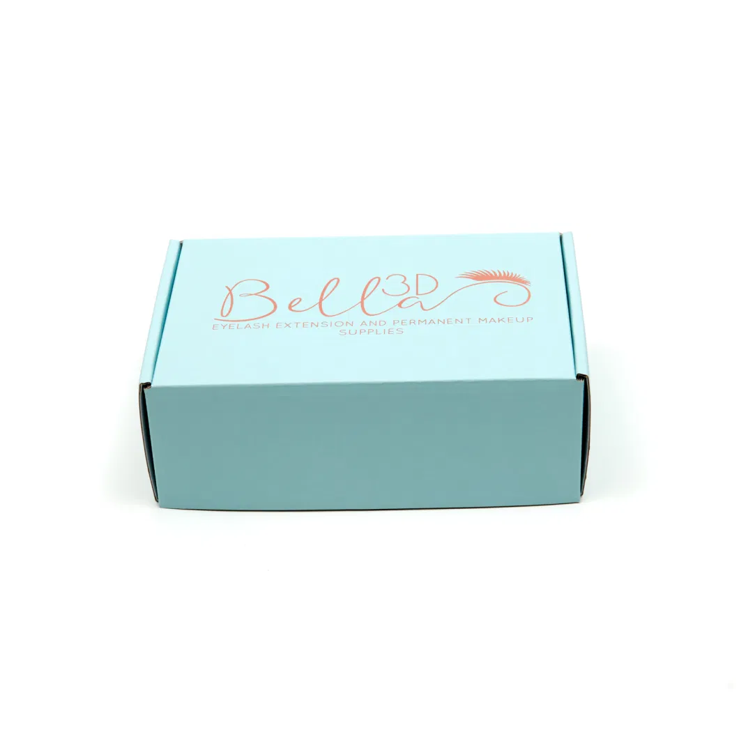 Blue Wig Make up Tools Cosmetic Gift Packing Box Customized Support