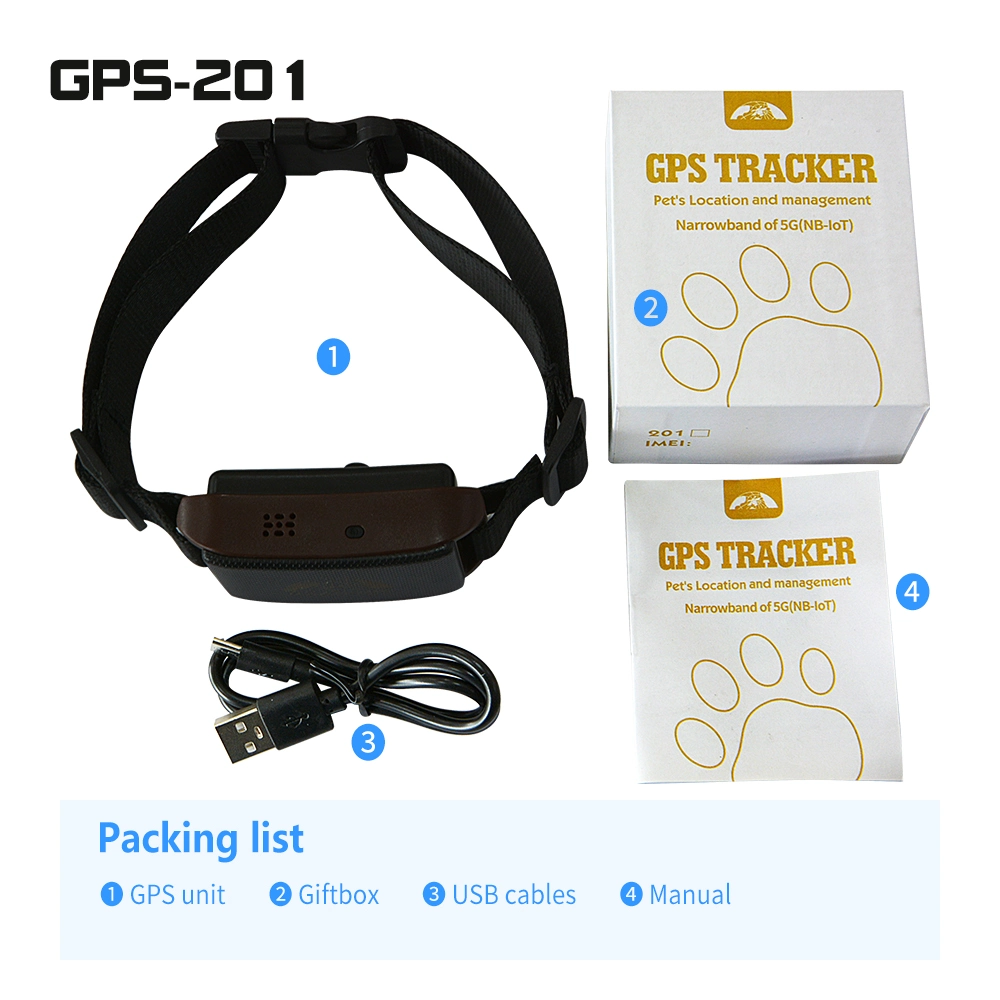 Anti-Lost Tracking Device for Pets Dog GPS Tracker Coban 201 Animal Trackers Real Time Positioning Detector