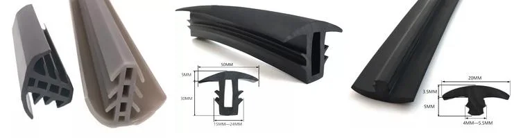 Waterproof Sun-Resistant Solar Panel T-Shaped EPDM Rubber Sealing Strip
