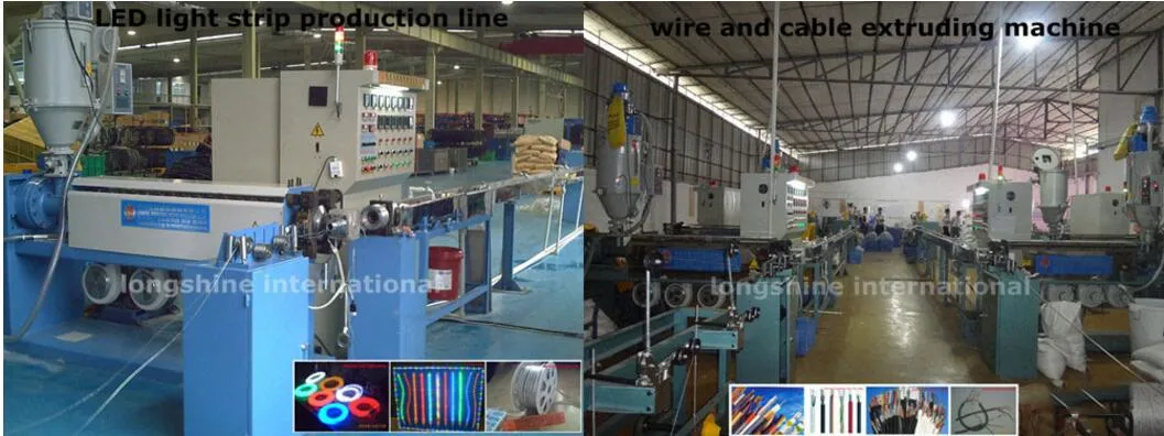 Plastic Extrusion Machinery Line for LED Light Strips &amp; PVC Pipes