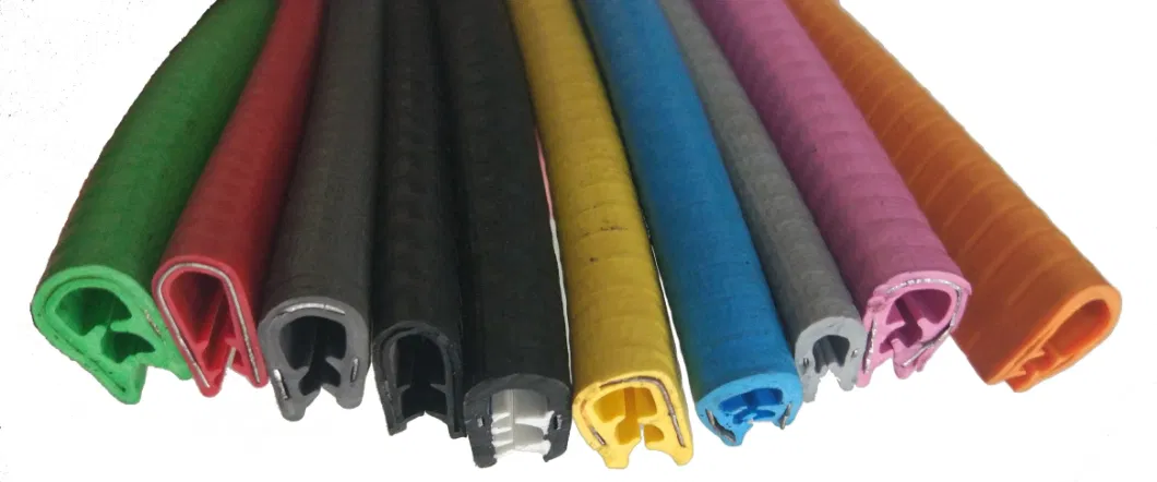 High Quality PVC Product Sheet Metal Edge Protection Rubber Seal Strip