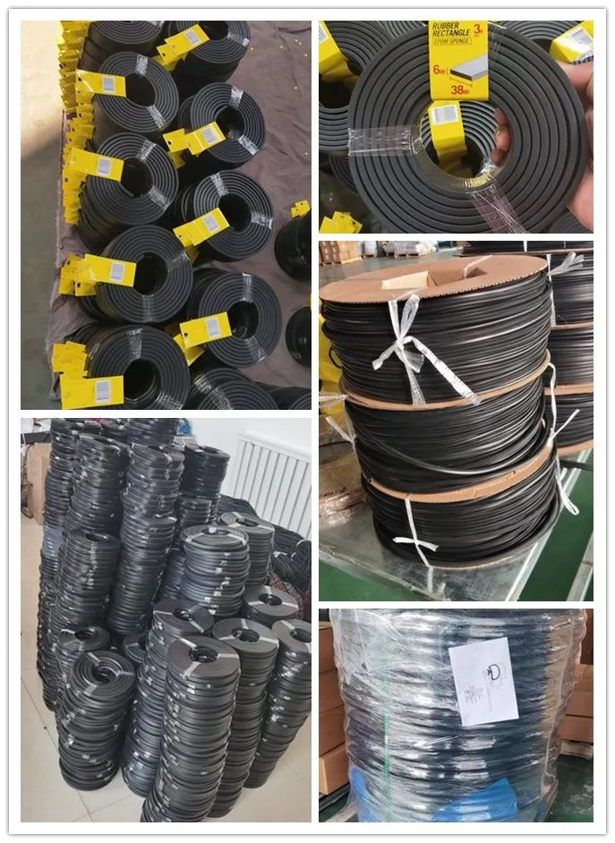 Extruded Sheet Metal Edge Rubber Seal Strip