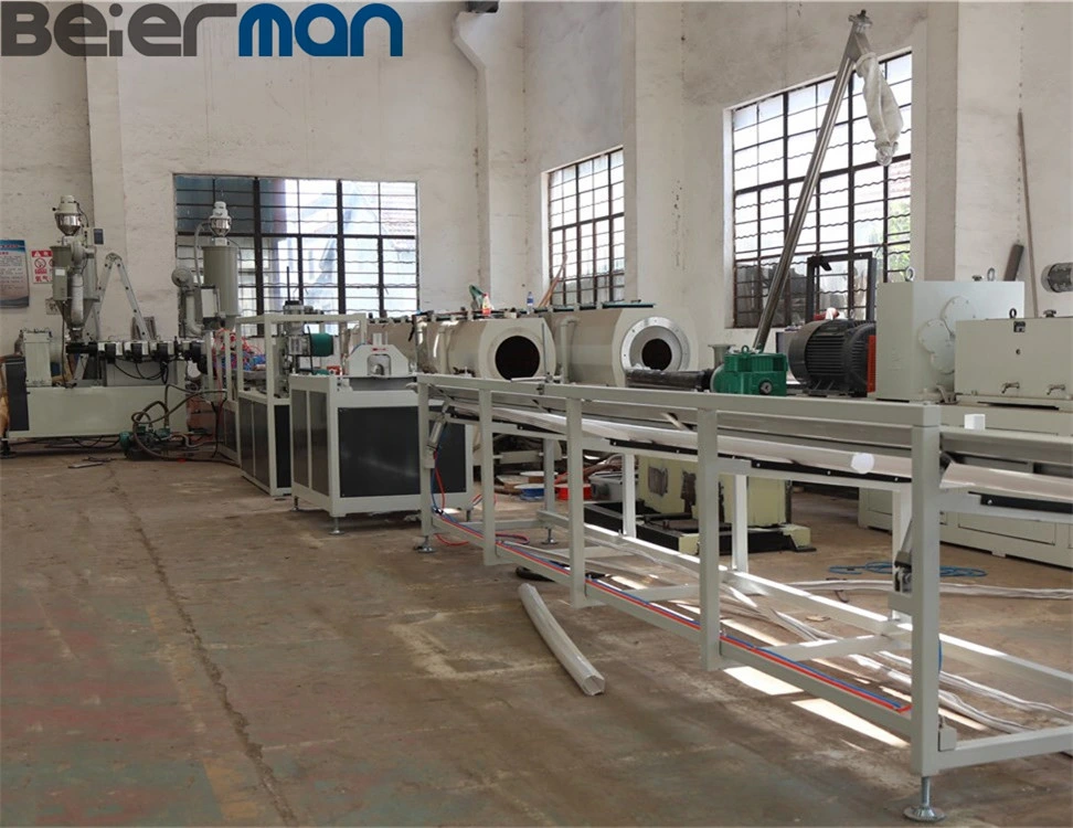 Two Colors PC/PMMA/ABS LED Light Two Strip Bat Type Tube/Profile Production Line for T4 T5 T8 T10 T12 Co-Extrusion Popular Sale to India/Pakistan/Serbia/Turkey
