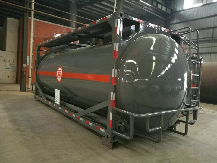 Chemline Lined Tank Customized Swap Body (ISOTANK) for Transport Strongly Acidic Hydrochloric Acid, Sodium Hypochlorite (HCl, NaOH, NaCLO, HF, H3PO4)