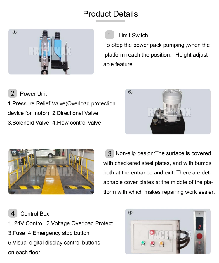 3000kg Car Lift Price Car Air Platform Lift Platform Lifts Car