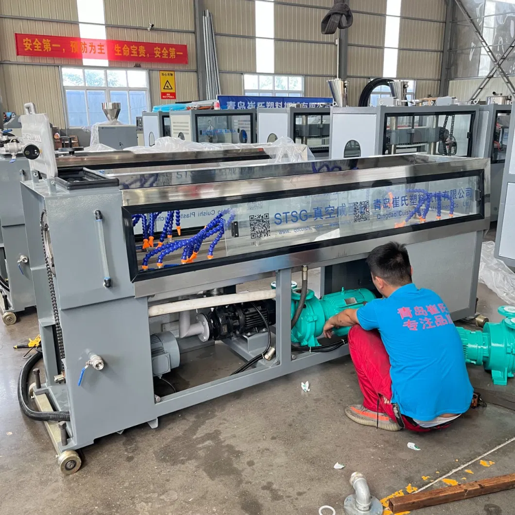 PE PP PVC Plastic Electric Flexible Corrugated Conduit Production Line