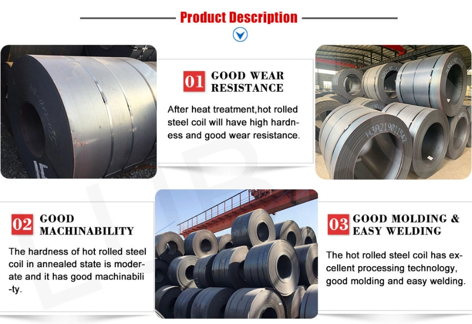 ASTM A36 Q235B SAE1006b 300mm*2000mm Customized Dimensions Mild Carbon Steel Coil