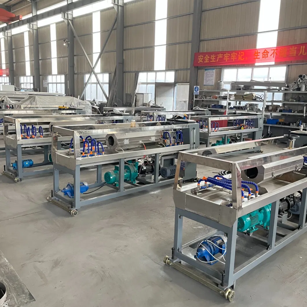 PE PP PVC Plastic Electric Flexible Corrugated Conduit Production Line