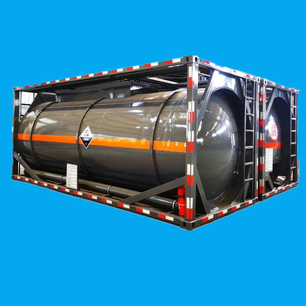 Customizing Acid Tanker Body Part for Trailer Transport (Steel Lined Plastic LLDPE 16mm Tank Capacity 22-36M3 Hydrochloric Acid Dilute Sulphuric Acid chemical)