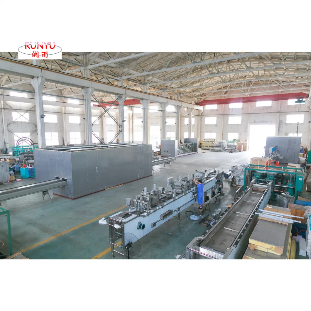 High Quality Ice Cream Extrusion Line Filling Machine /Freezing Tunnel