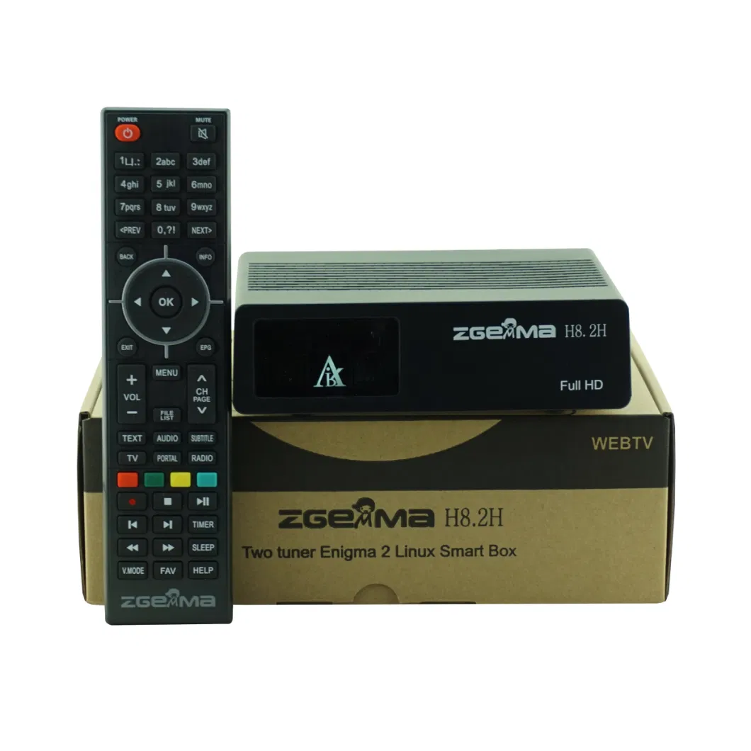 Advanced Satellite TV Receiver Box H8.2h - Support USB WiFi Linux OS and 1080P