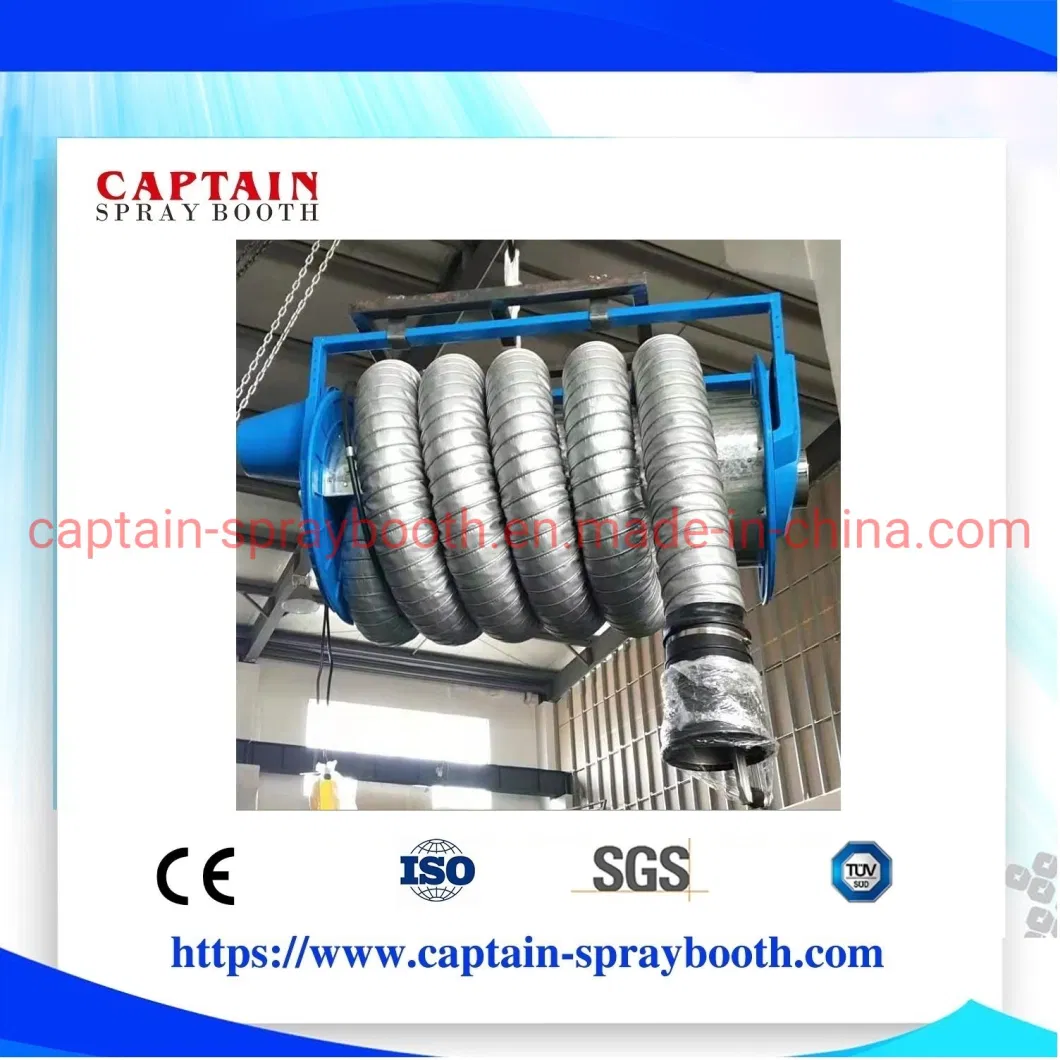 Electrical Fixed Auto Exhaust Extraction System with High Temperature Hose