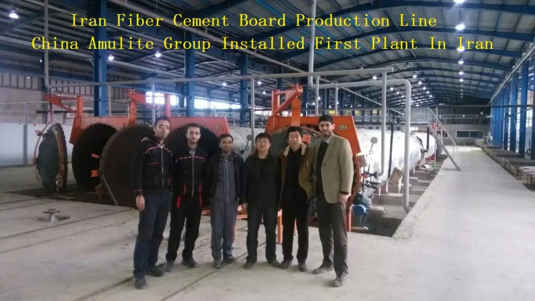 Flow-on Process Building Material Equipment Fiber Cement Sheet Production Line