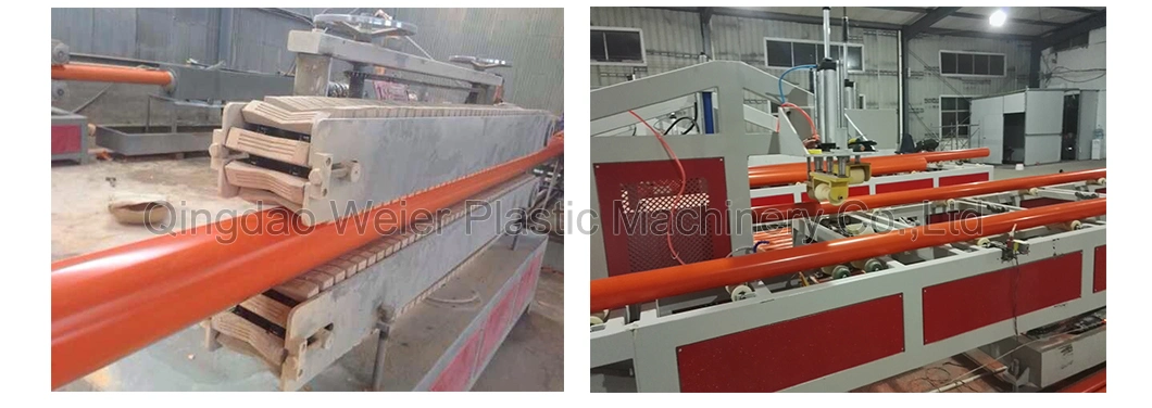 PVC UPVC CPVC Electric Cable Rrotection Pipe Production Extrusion Line