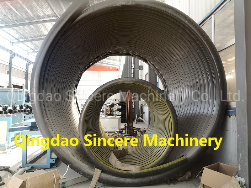 PE/HDPE/PP Spiral Winding Water Storage Tank Wells Pipes Extruding Production Machine Line