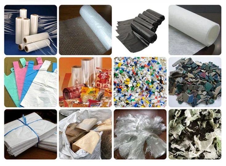 Waste Plastic PP PE Film Pellets Production Line