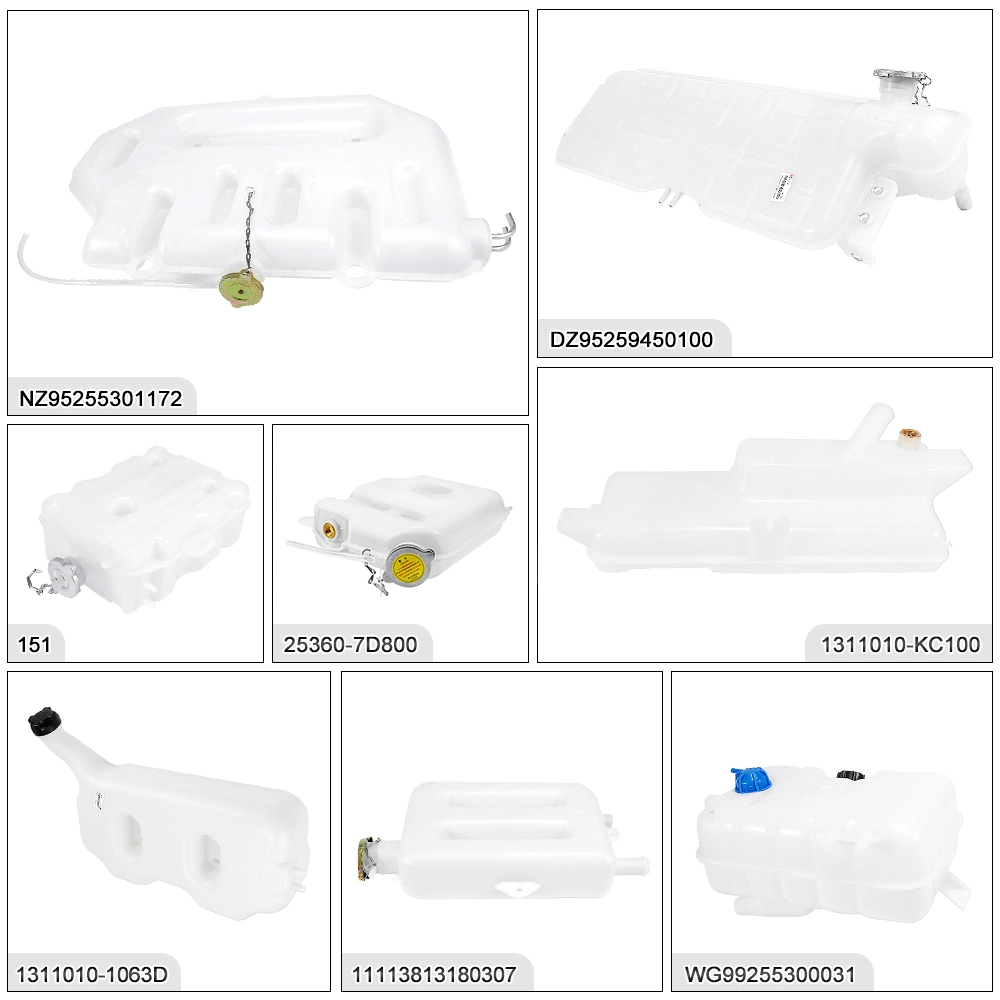 Hino JAC Truck Parts Cooling System Coolant Tank Expansion Tank