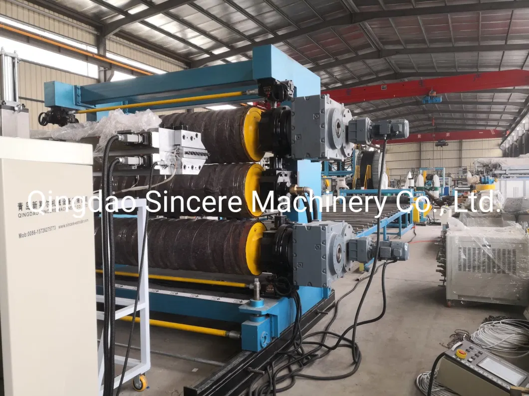 PE/PP/ABS/PVC/HDPE/PMMA/PC Thick Sheet/Plate/Board Extrusion/Extruding Production Machine Line, Chemical Pickling Storage Tank Lining Plate/Board Extrusion Line