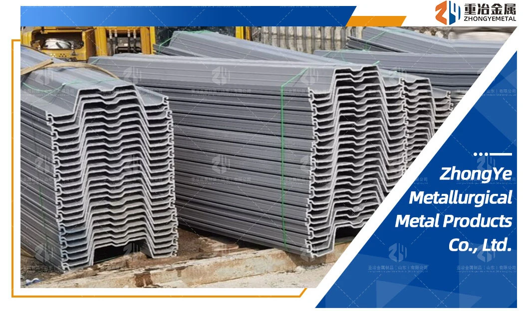 Longer-Service-Life Acid-Resistant Z457/U457/U718 U500/U606 Retaining-Walls Vinyl Plastic PVC Sheet Pile