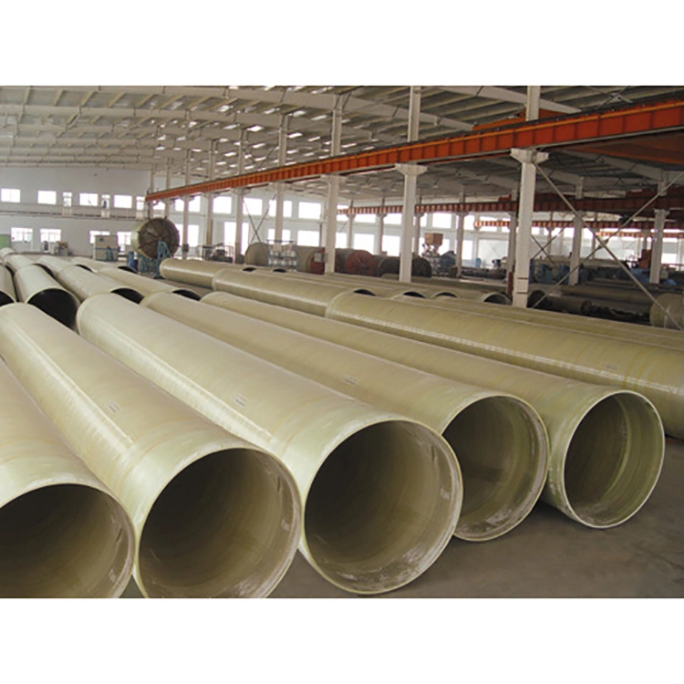 Wholesale GRP FRP Fiberglass Cylinder Composite Fabric Chemical Water Pipes Price