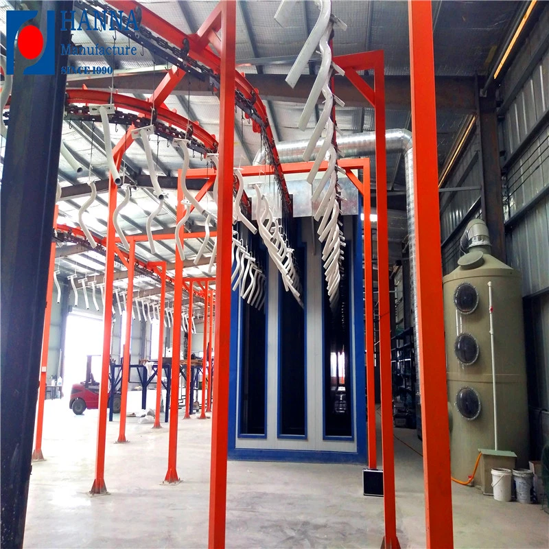 Supermarket Storage Racks Systems Powder Coating Line