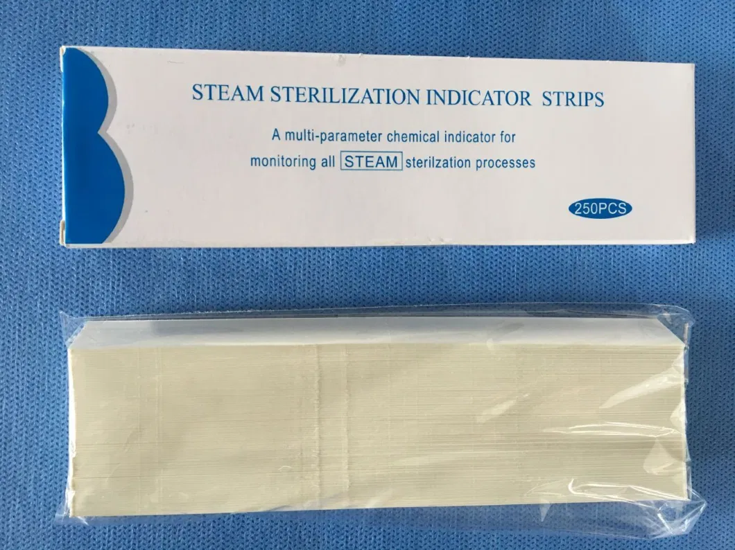 Chemical Indicator Strip Sterilization Process Monitoring Autoclave Indicator Strip Class 5