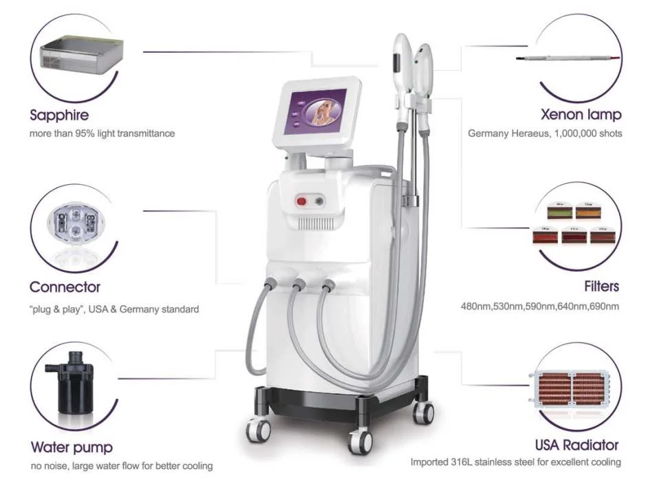 Super Hair Removal Skin Rejuvenation IPL SSR IPL Beauty Machine