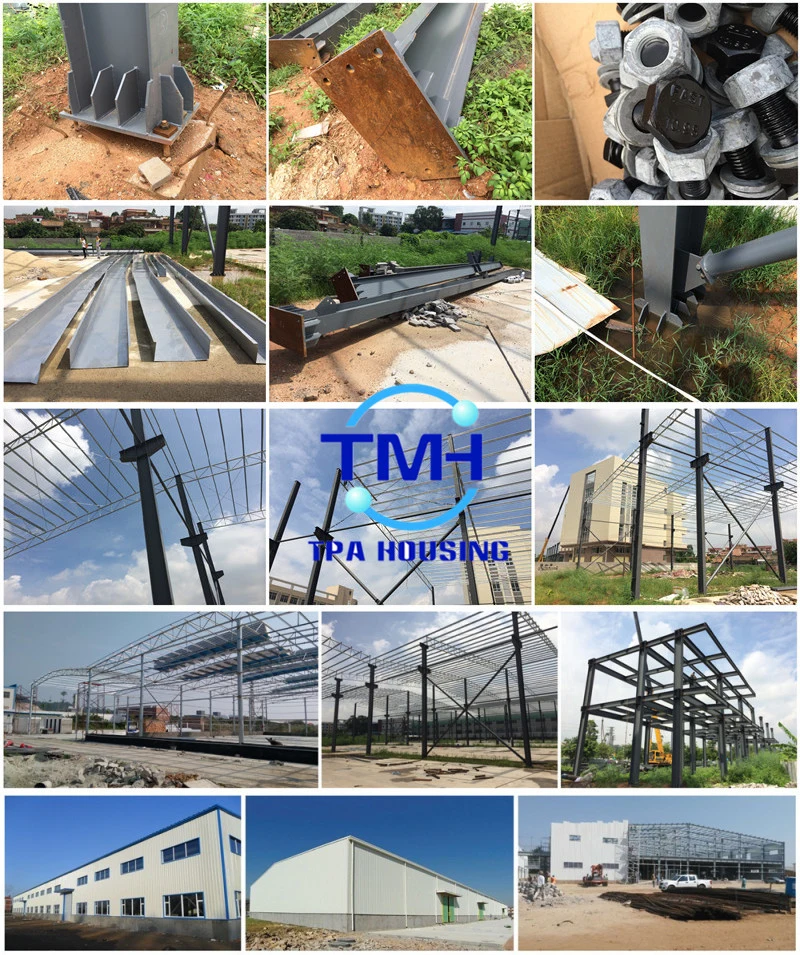 Easy Installation Prefabricated Building Design Steel Structure Warehouse for Building Factory
