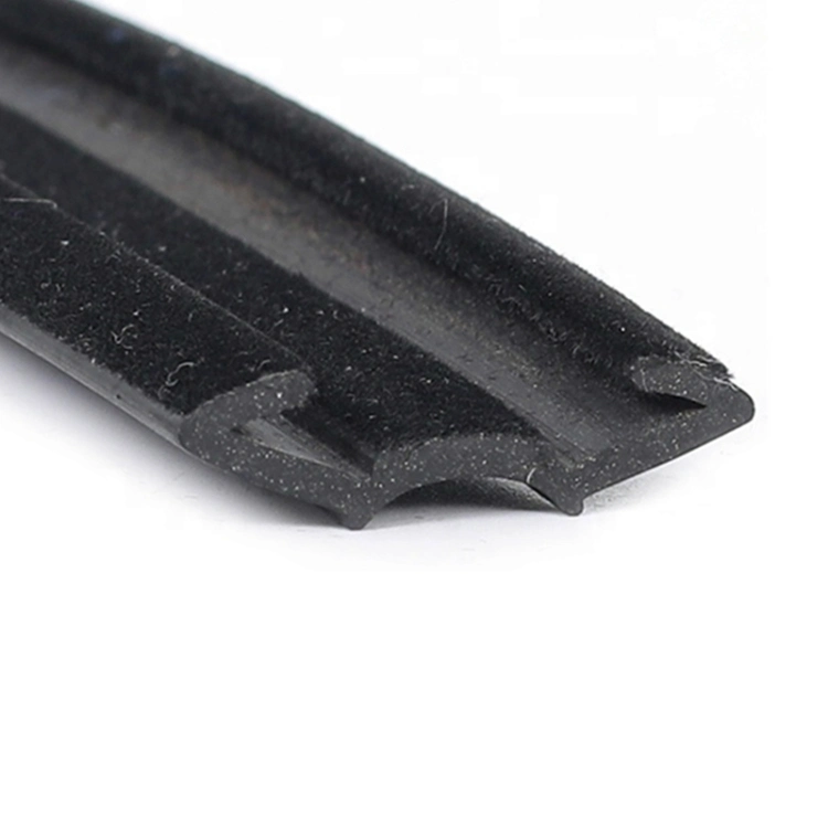 Auto Door Rubber Seal Automotive Glass Flocking Run Channel Rubber Sealing Strip