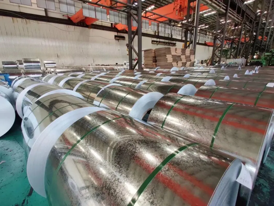 28 Gauge Thickness SGCC Prime Hot Dipped Galvanized Steel Sheet in Coils