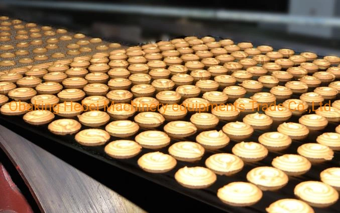 Full Automatic Sliced Cookies Extruding Machine Line with High Speed Sonic Slicer