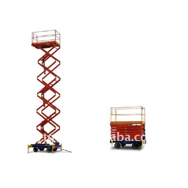 1-10ton Single Scissor Lift Stationary Lift Table Work Platform (SJG2-1.2)