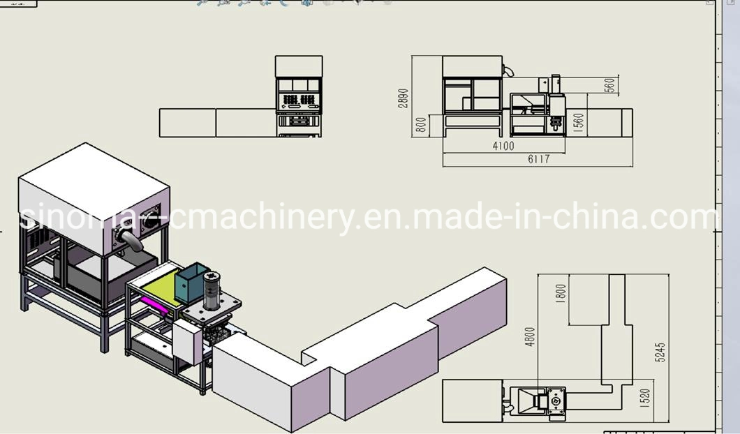 Automatic Electric Strip Dry Ice Making Machine Solid CO2 Block Equipment