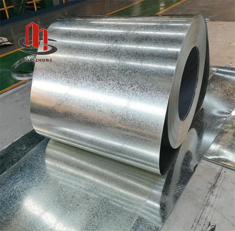 SGCC, SGHC, SGCH, SGH340, SGH400, SGH440, SGH490, SGH540 30-275G/M2 Passivation(C), Oiling(O), Lacquer sealing(L), Phosphating(P) surface Galvanized Steel Coil