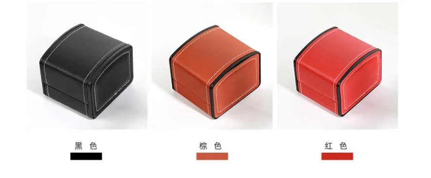 Wholesale Watch Set Packing PU Paper Box Multiple Styles Size Support Customize Watch Packaging Valentine Gift Jewelry Box with Soft Cushion