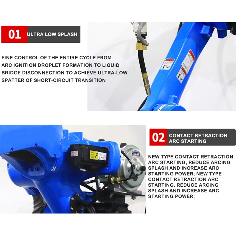 Customize Color Robot Arm Control System 6 Robot Arm CNC Router for 3D Carving Robotic Arm Manipulator Welding Arm Robot Price Robot Welding with Positioner