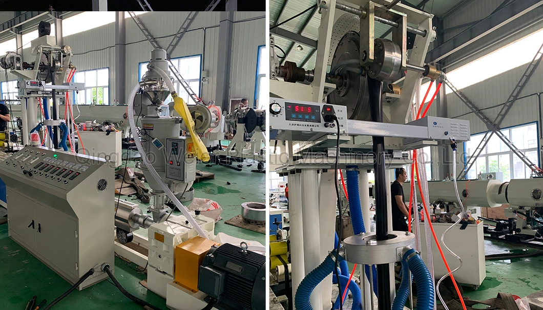 PE Flexible Pipe Drip Irrigation Belt Strip Tape Production Line